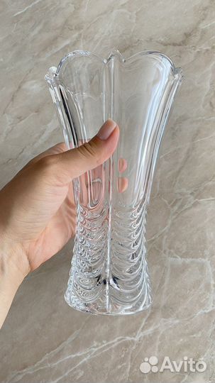 Хрустальная ваза bohemia