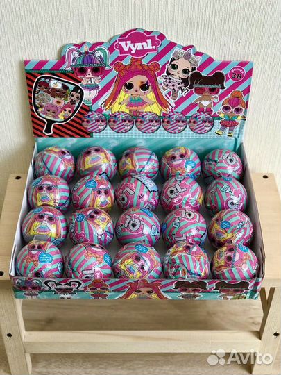 Шары и капусулы «куклы LOL”
