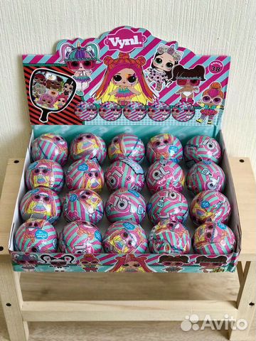 Шары и капусулы «куклы LOL”