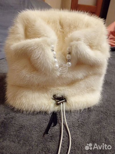 Шапка норковая женская