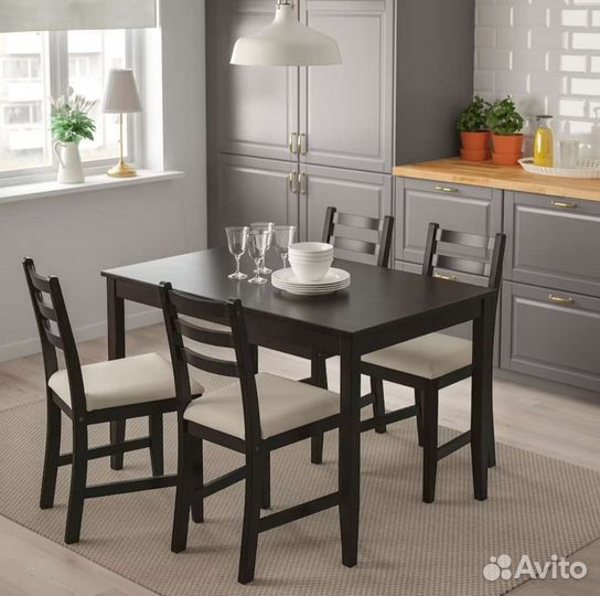 Обеденный стол Лерхамн Икеа IKEA