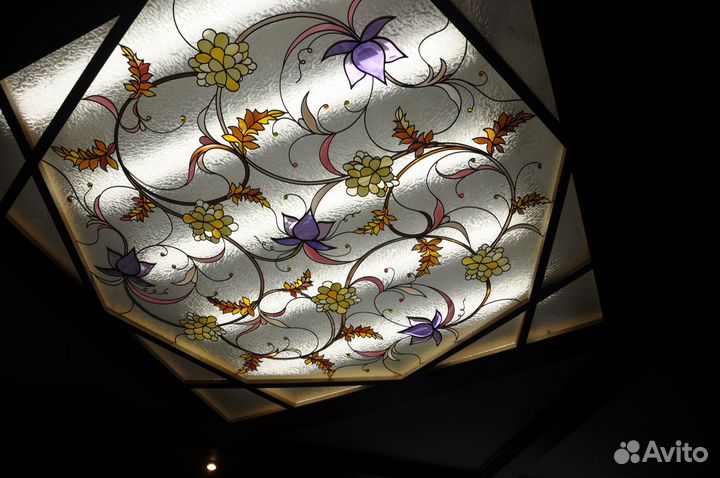 Витражи, интерьерный декор