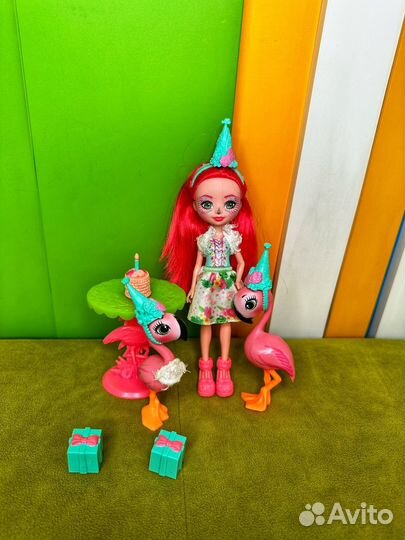 Enchantimals фламинго день рождения