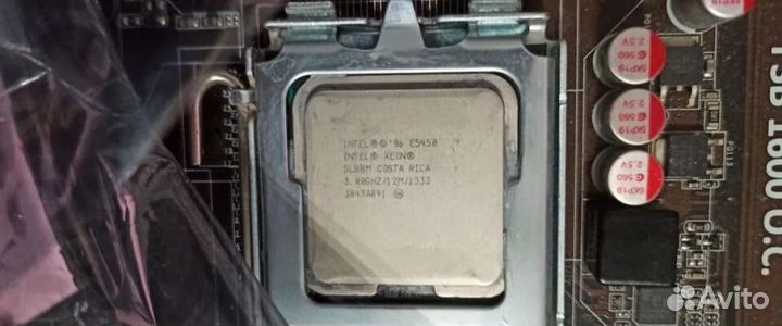 Комплект Xeon 5450 + P5P43TD + 2x4gb DDR3