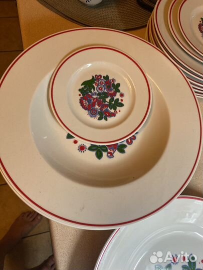 Набор из сервиза птицы ГДР