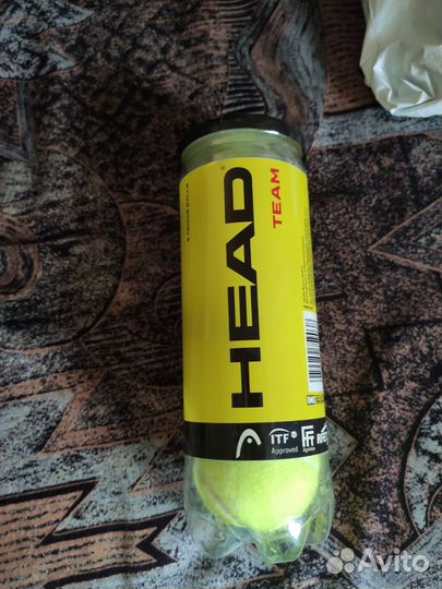 Теннисные мячи Head Team, Dunlop Club, Teloon