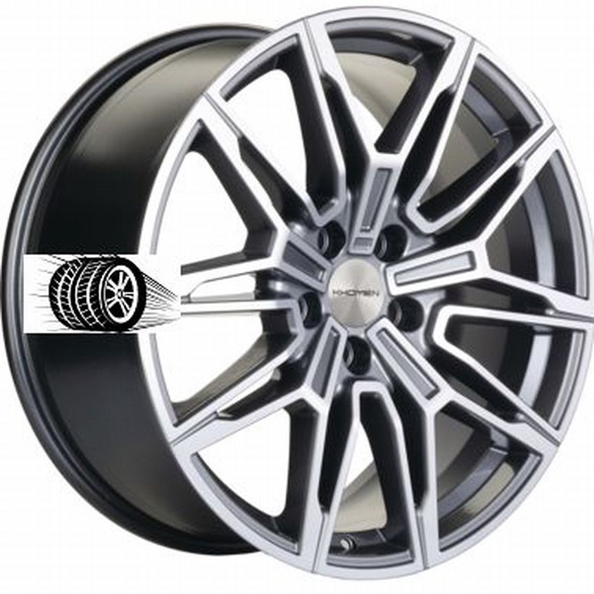 Литые диски Khomen Wheels 8.5×R19 5×112