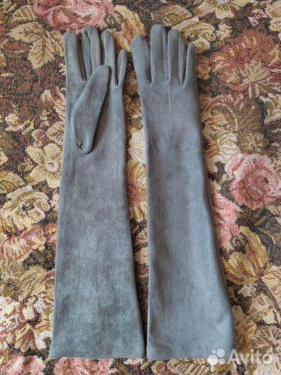 Перчатки женские длинные