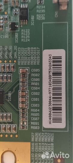 Hv480wu2-300 tcon PCB 47-6021020