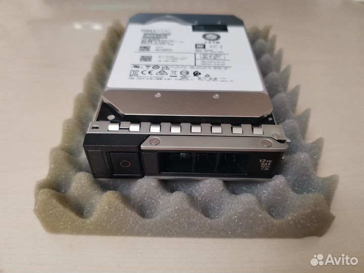 Жесткий диск Dell 3.5 12TB, 7.2k, nlsas 12Gbps