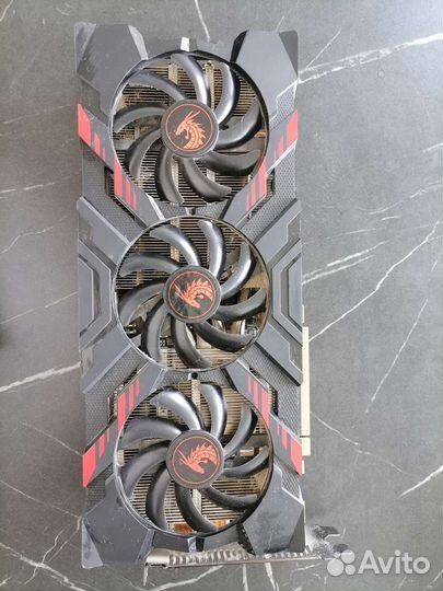 Видеокарта Powercolor Red Dragon vega 56 8GB