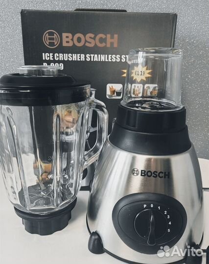 Новый Блендер 3 в 1 Bosch с кофемолкой