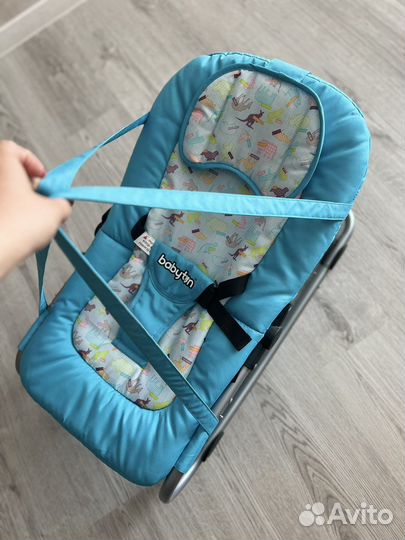 Шезлонг детский