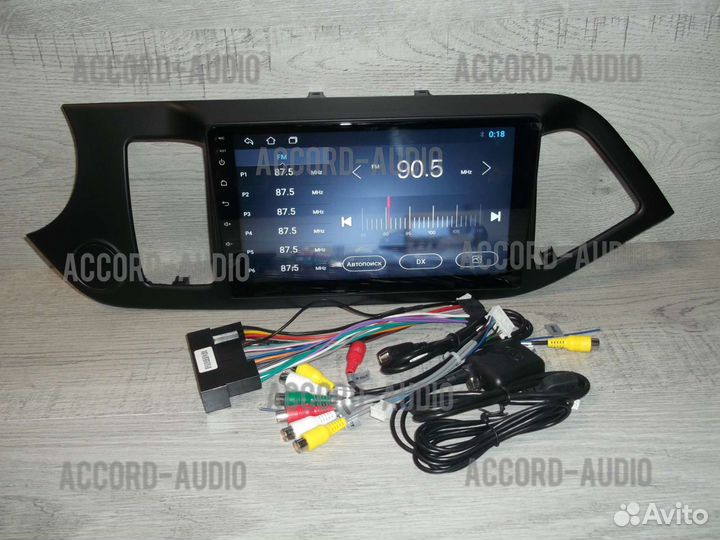 Магнитола 2DIN Kia Picanto 2 Android GPS WiFi