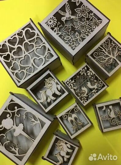 Коробка из фанеры для маркетплесов