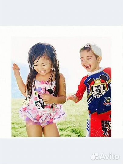 Купальник детский раздельный 86-92 