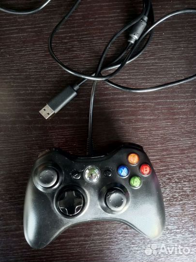 Геймпад xbox 360 проводной