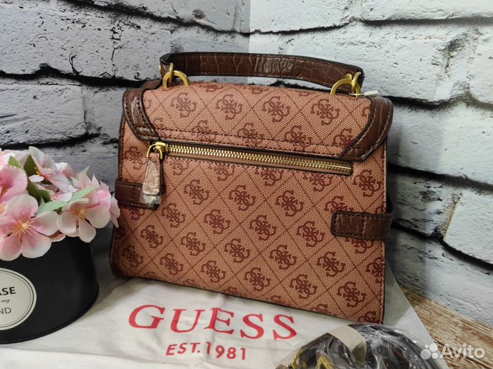 Сумка Женская Guess коричневая