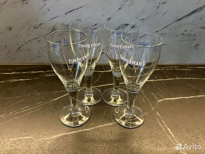 Пивные бокалы набор из 4 шт timmermans