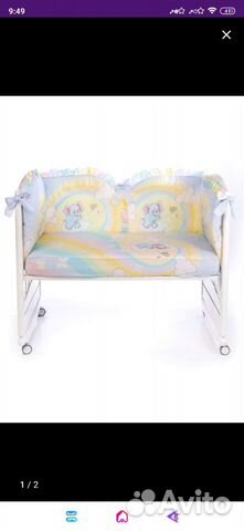 Бортики в детскую кроватку