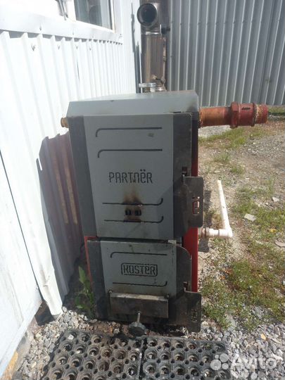 Твердотопливный котел длительного горения бу