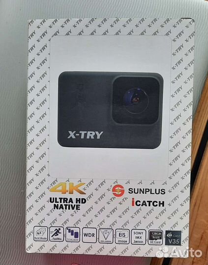 Экшн камера 4К X-TRY