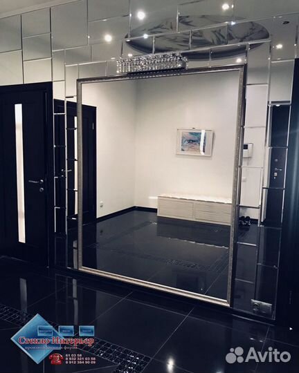 Изготовление и установка зеркал по вашим размерам