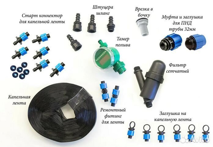 Лента для капельного полива