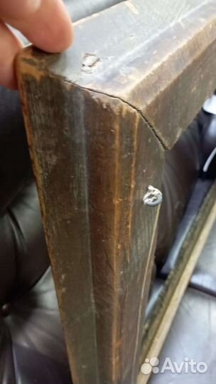 Старинная рама для картины большая