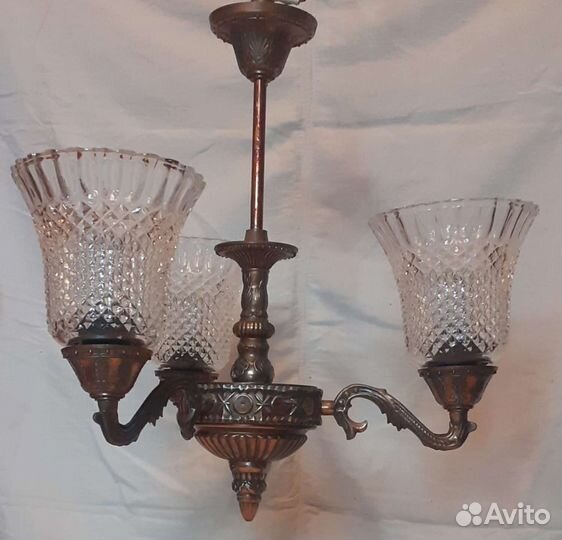 Люстры, светильники потолочные СССР разные