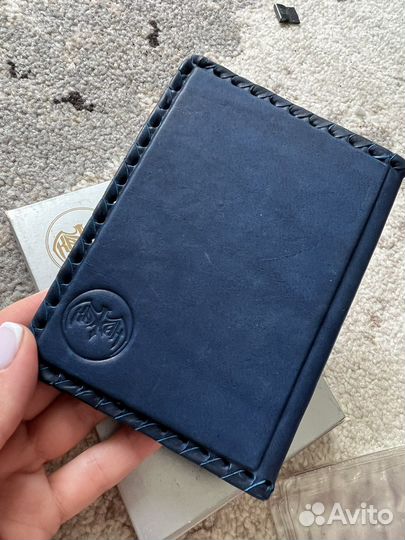 Обложка на документы, натуральная кожа