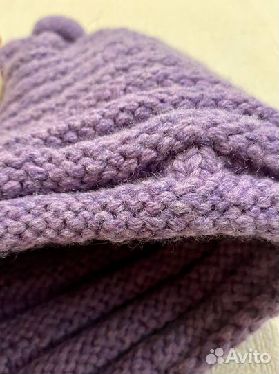 Шапка Японка с варежками