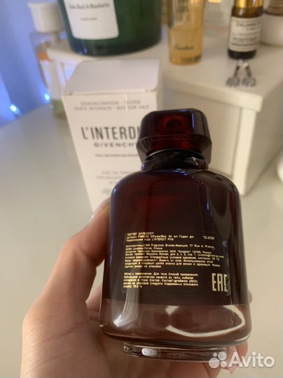 Givenchy l’interdit eau de parfum rouge