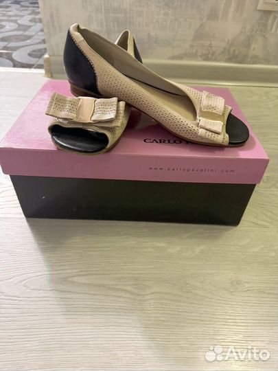 Лоферы кожа