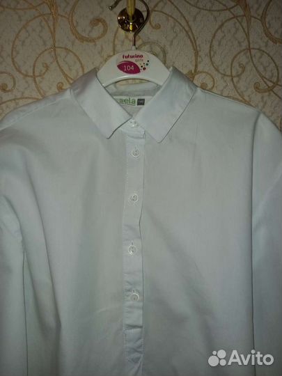 Блузка школьная для девочки р140