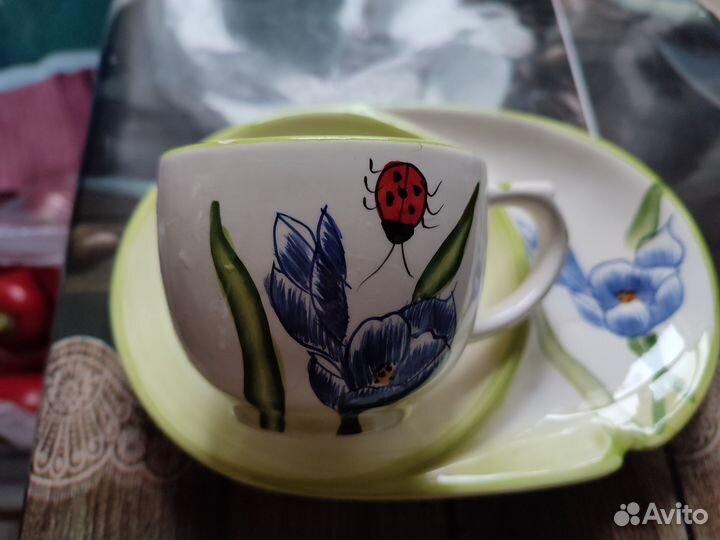 Чашка с блюдцем