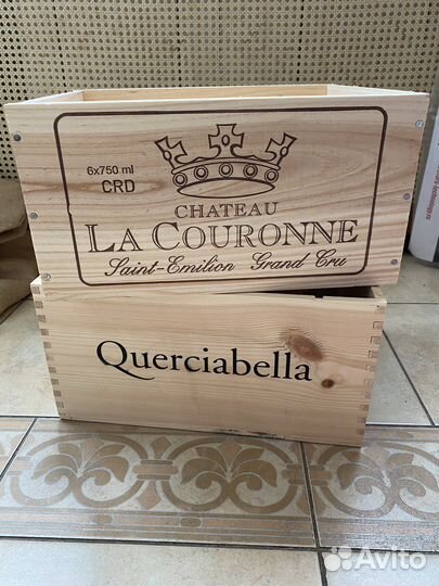 Ящики деревянные из-под вина