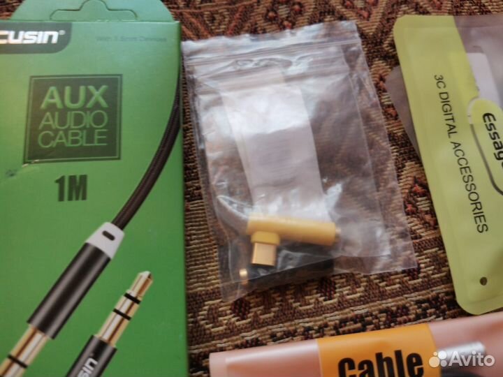 Aux и переходники новые