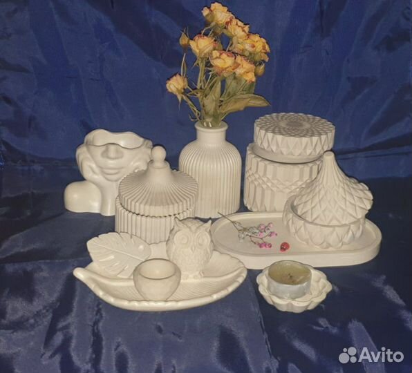 Гипсовые изделия для декора