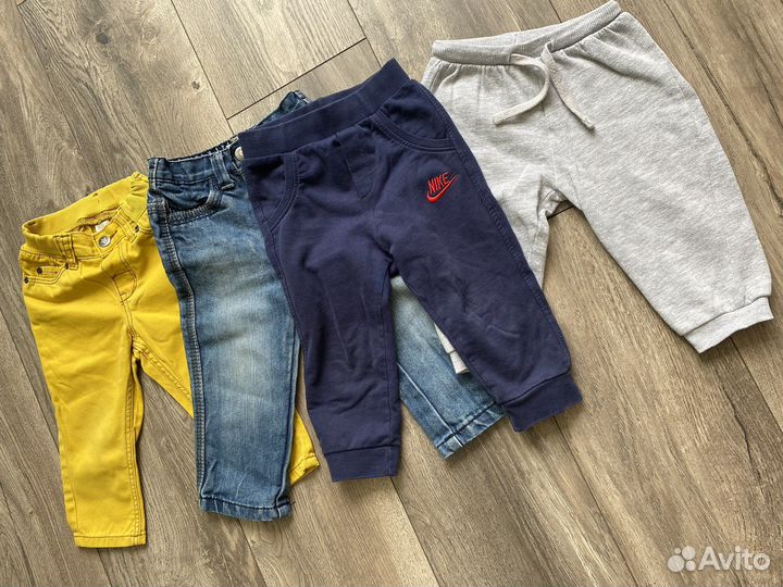 Вещи пакетом на мальчика 74 80 86