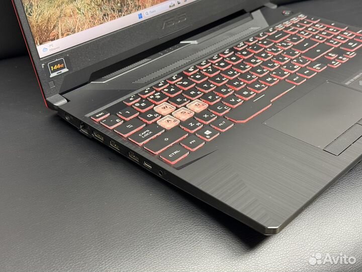 Игровой Asus TuF GTX 1650 / i5-10300H / 144Hz