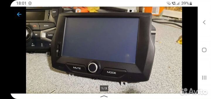 Штатная магнитола (MMC) Лада Веста