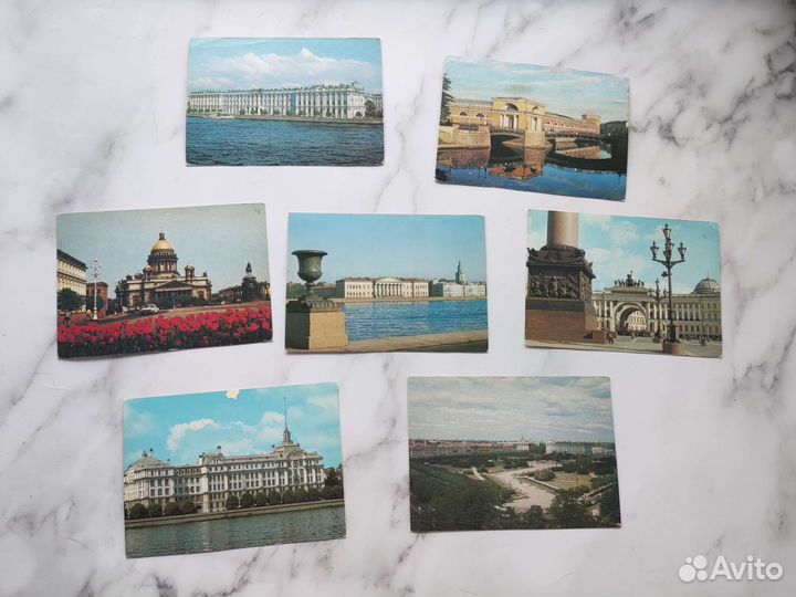 Советские открытки Ленинград 14 шт цена за все