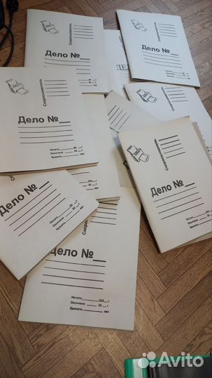 Папки картонные, скоросшиватели