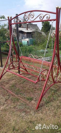 Садовые качели новые
