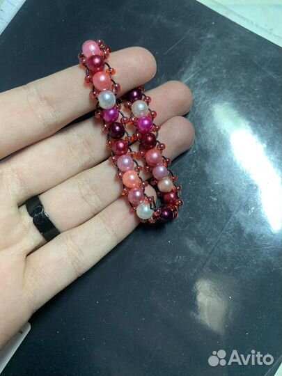 Браслет из бисера. Ручная работа