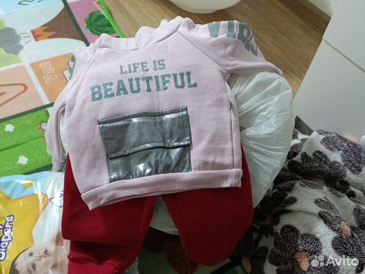 Вещи пакетом на девочку от 1 года до 2