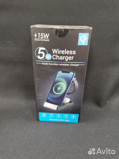 Беспроводная зарядка 5в1