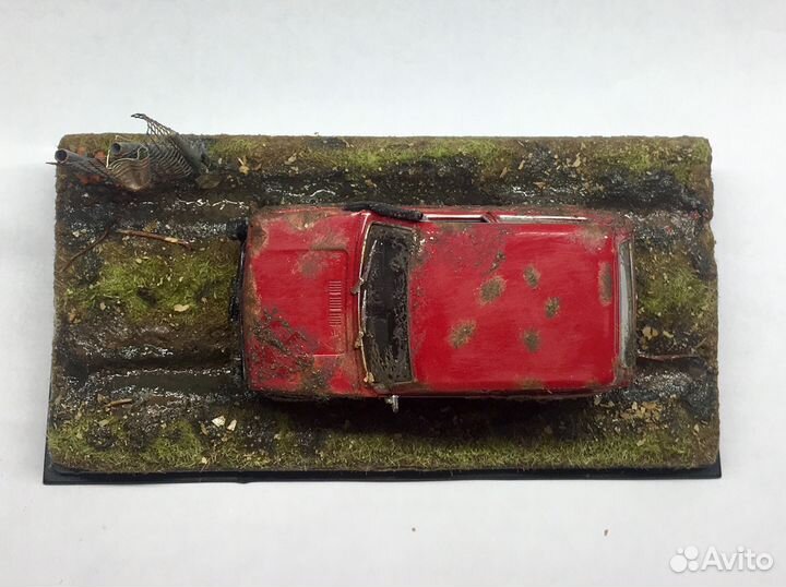 Виньетка масштаб 1:43. Модель автомобиля