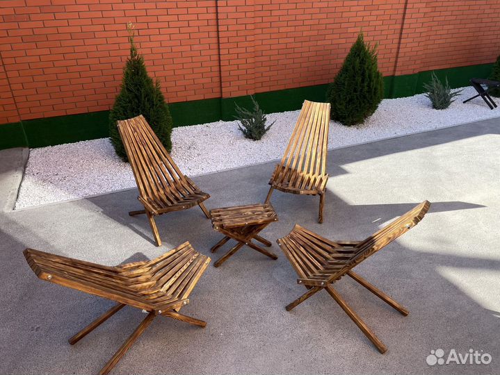Складное кресло шезлонг
